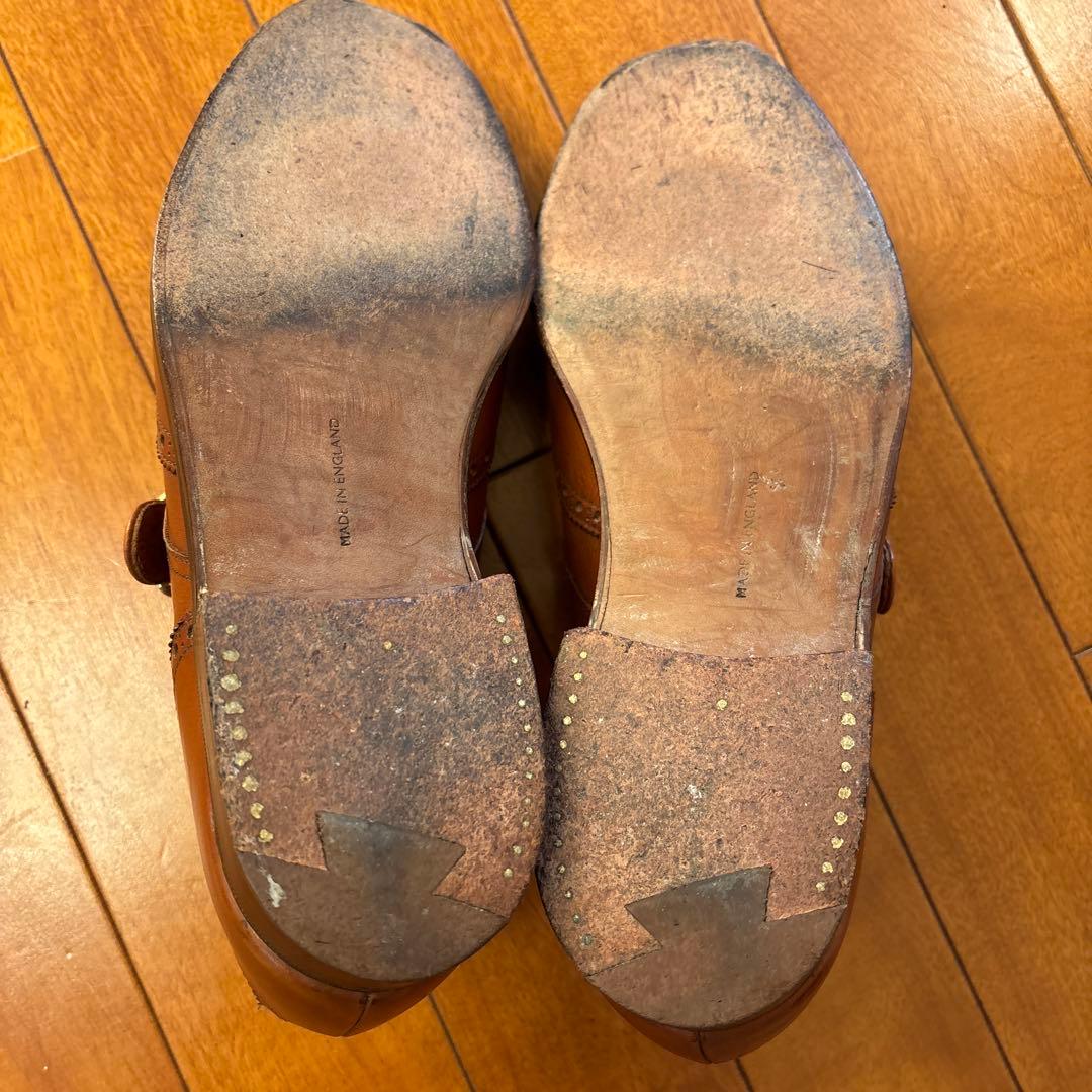 『美品』ロイドフットウェア モンクストラップ メダリオン 25.5cm