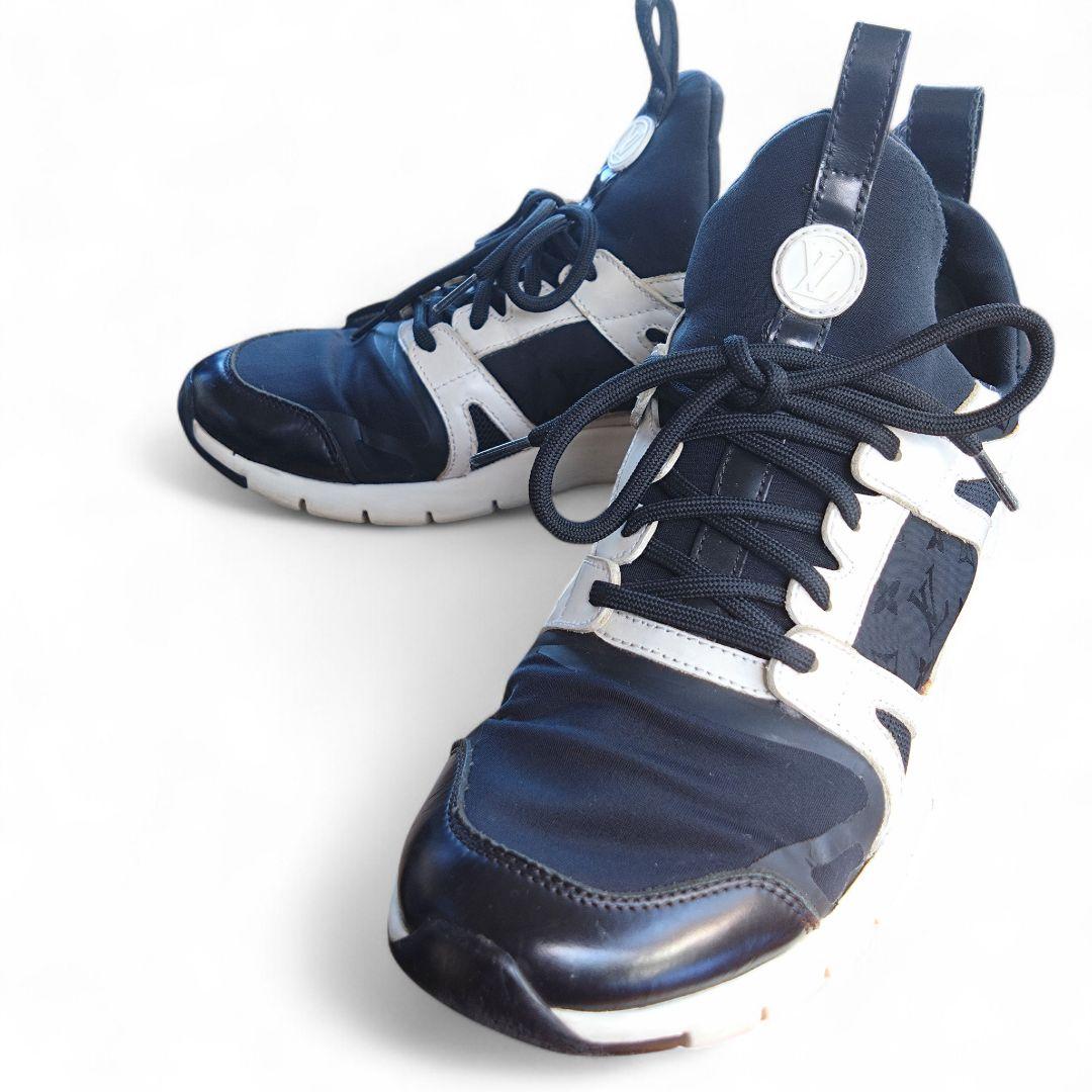 美品】ルイヴィトン ランアウェイスニーカー LV モノグラム 約22.0cm