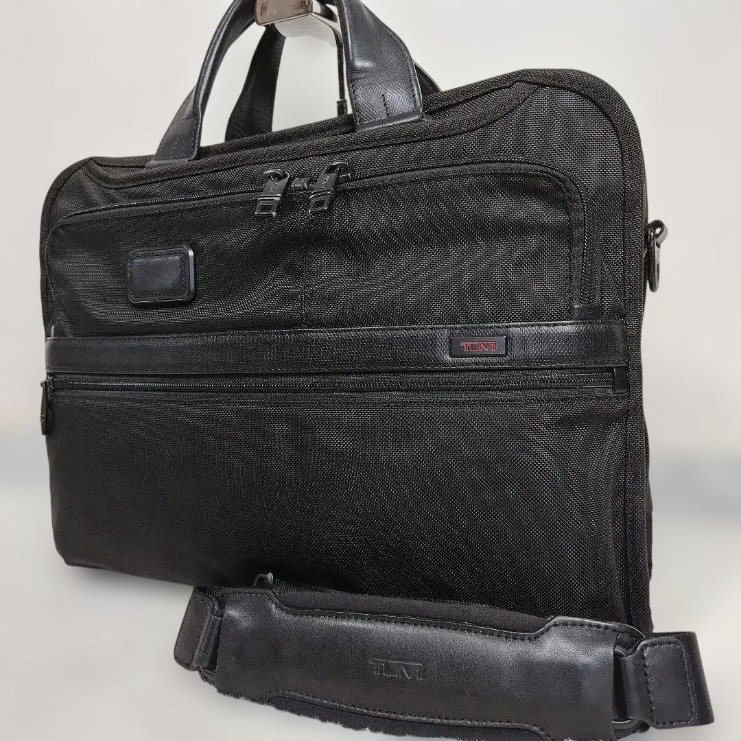 ✨美品✨TUMI ビジネスバッグ ブリーフケース ブラック　2way TUMI（トゥミ） 最大51%☆3/8限定 正規品5年保証 ビジネスバッグ