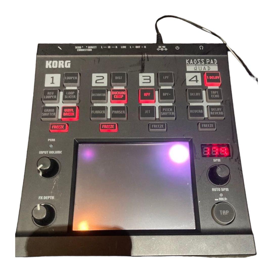 ジャンクKORG KAOSS PAD QUAD