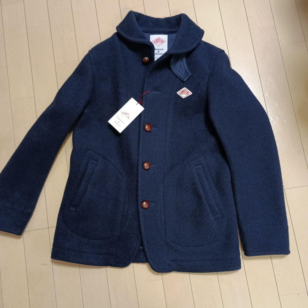 DANTON ウールジャケット サイズ38 ネイビー - メルカリ