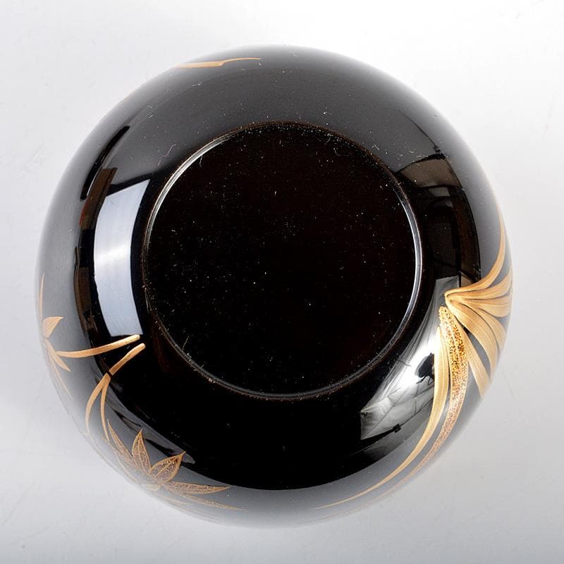 茶道具 山中塗 呉藤穣太郎作 四君子蒔絵 大棗 共箱 V R5448 - メルカリ