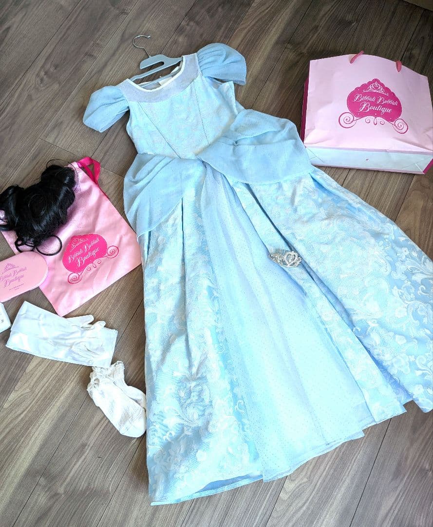 シンデレラ ビビディ・バビディ・ブティック ドレス 130cm~ - メルカリ