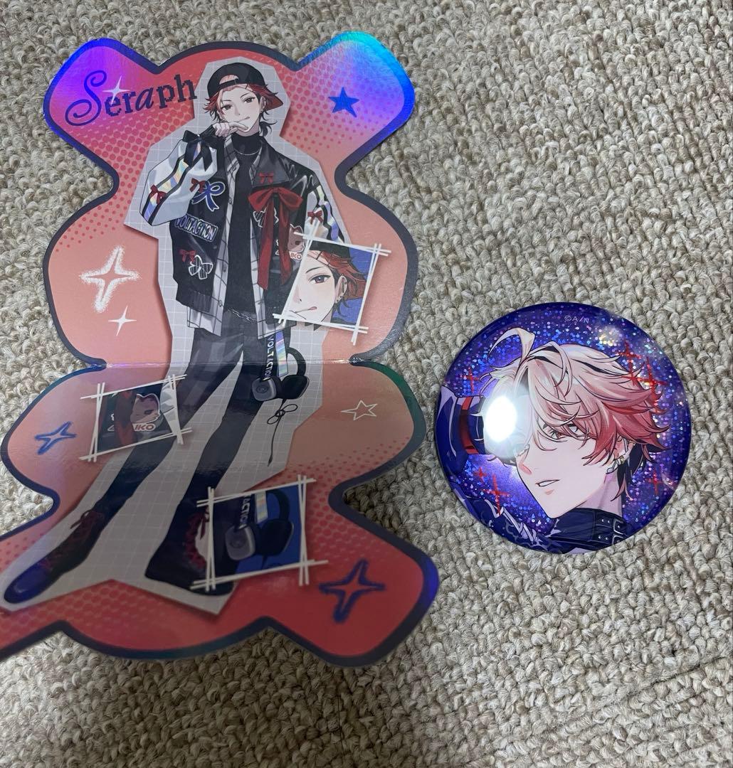 にじさんじ セラフダズルガーデンVOLTACTION 缶バッジ - メルカリ