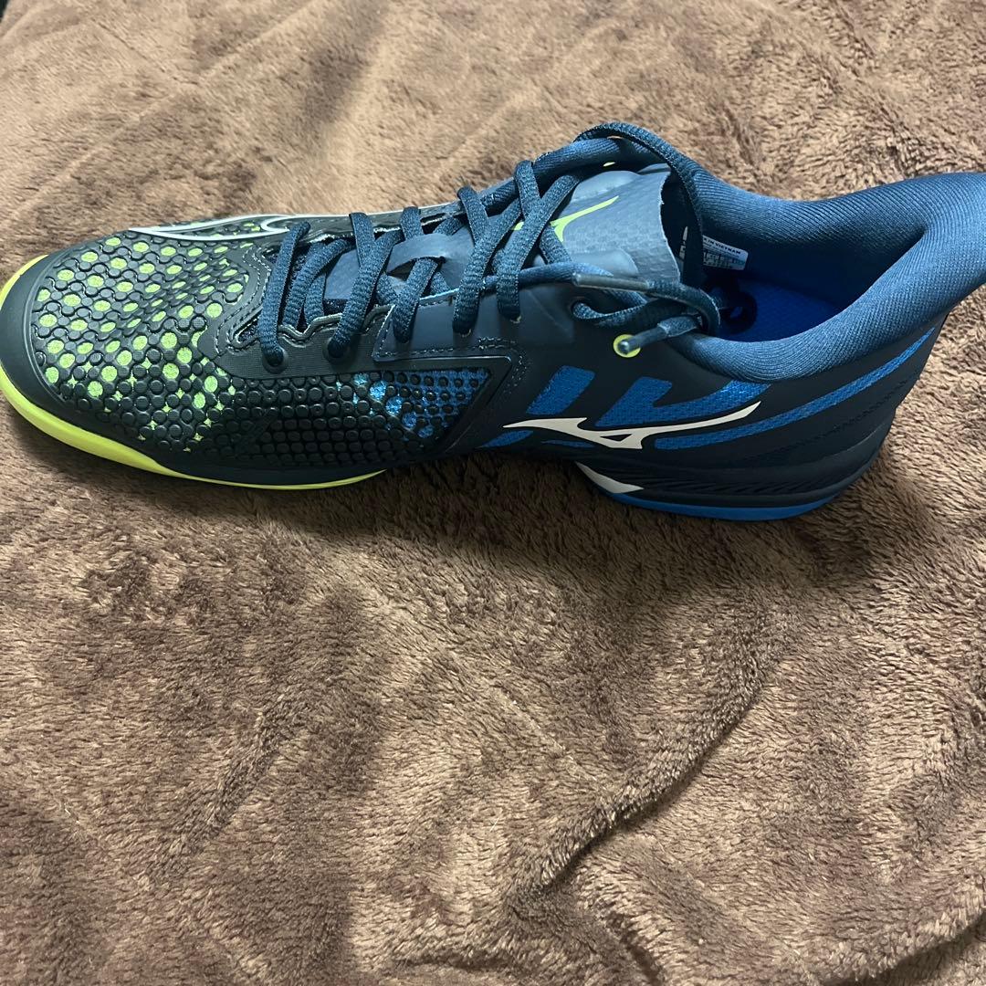 Mizuno Wave Exceed テニスシューズ 黒/緑　26.5cm