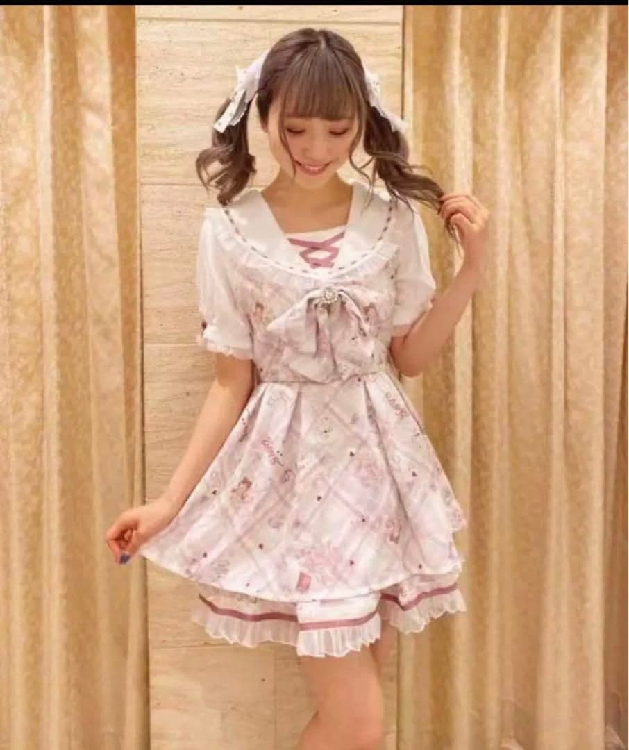 リズリサ Sewing Bear柄セットアップ - メルカリ