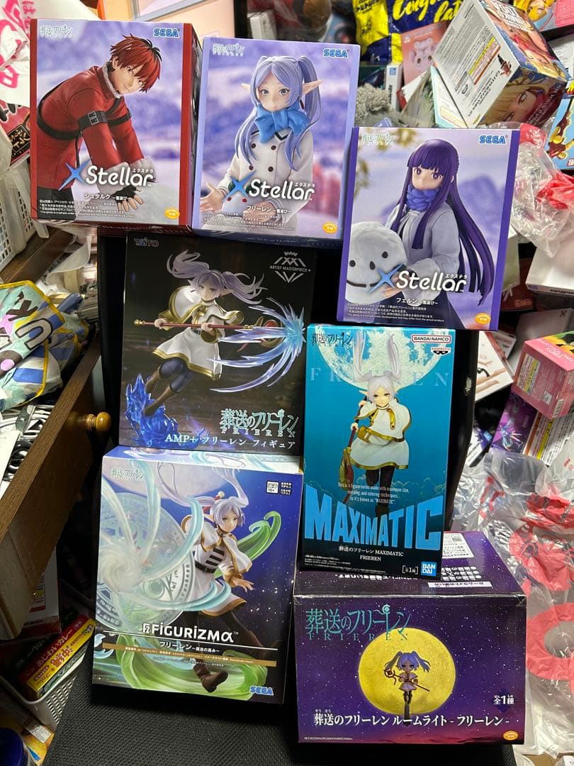 葬送のフリーレンフィギュア7点セット　未使用 未開封葬送のフリーレン Coreful フィギュア フリーレン7Annivセール