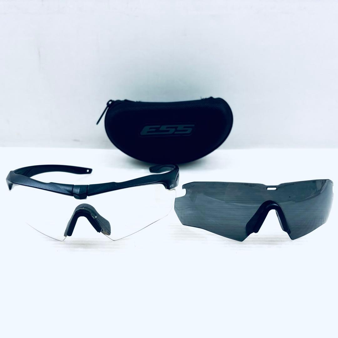 米軍放出品】ESS CROSSBOW ミリタリーゴーグル サングラス ケース付