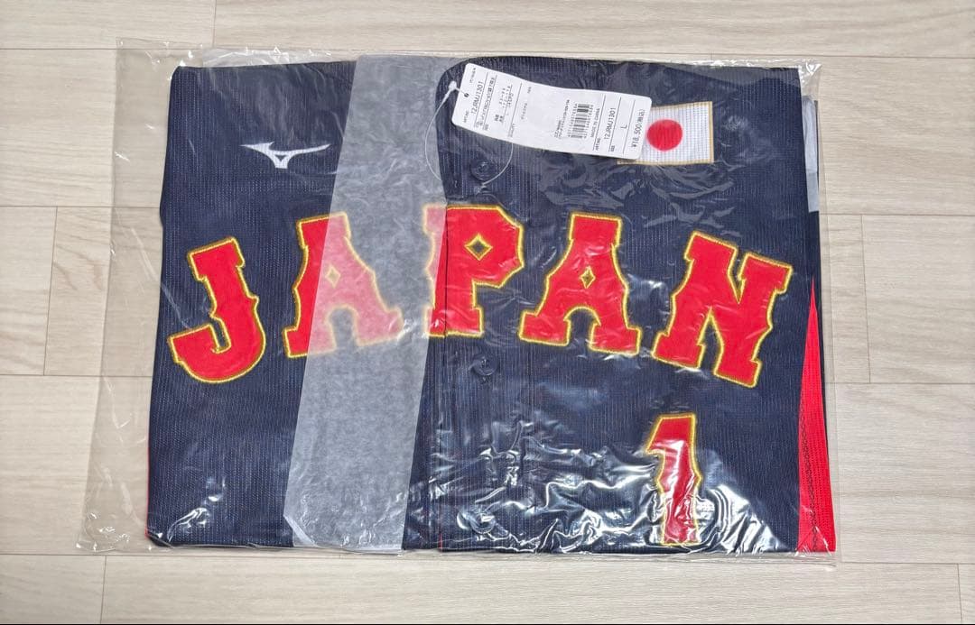 野球 日本代表 阪神タイガース 森下翔太 ユニフォーム Lサイズ 新品正規品 Shota Morishita REALPAINT #真野ししゅう #阪神タイガース #森下翔太