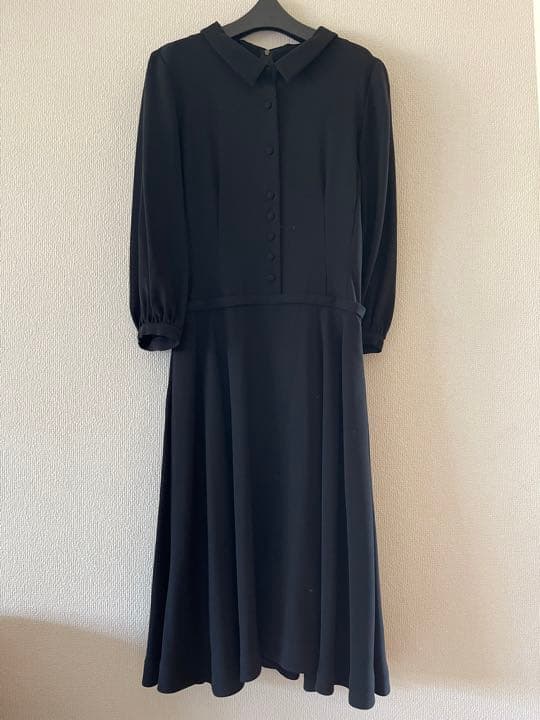 フォクシー ブラックワンピース 袖付 40 卒業式 入学式 - メルカリ
