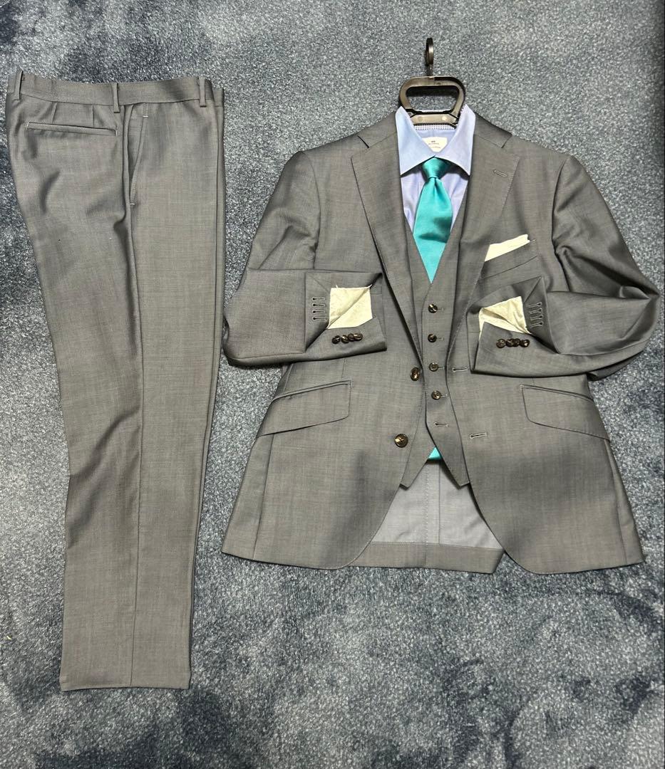 さくら　専属✨高級イタリア生地GUABELLO極美品 ✨定価15万 ベスト付き ボールサインiDシングル05 モカブラック | サクラクレパス OFFICIAL SHOP