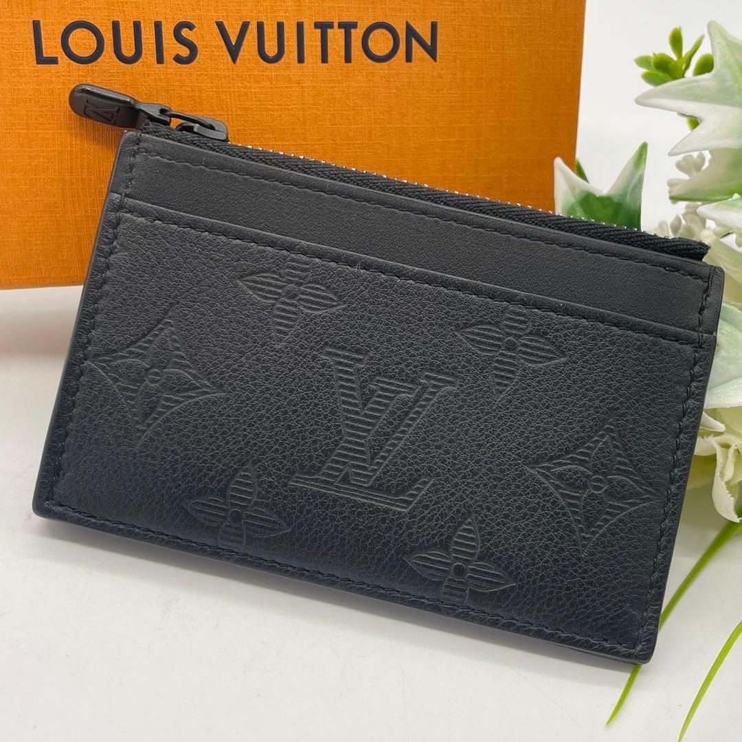 ルイヴィトン ケース　カードケース　小銭入れ　シャドウ　モノグラム 楽天市場】LOUIS VUITTON ルイヴィトン メンズファスナー小銭入れ付き