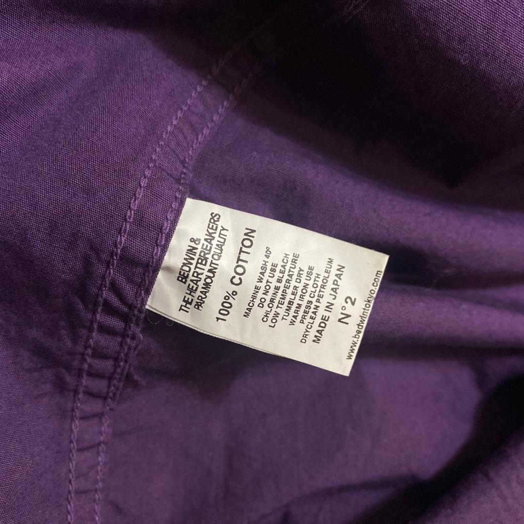 野村訓市さん着用 20AW BEDWIN M-65 モッズコート 2 パープル - メルカリ
