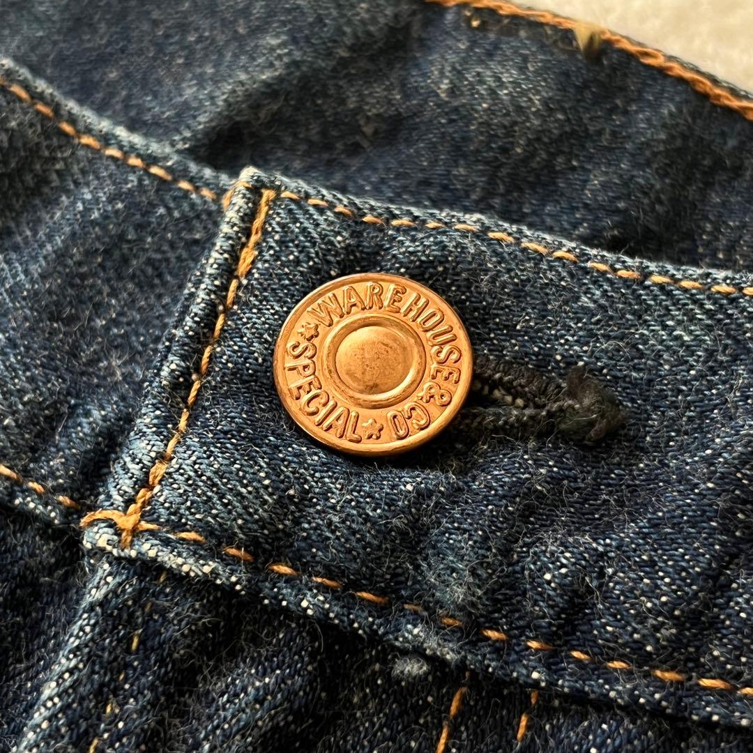 WAREHOUSE 1107 ブーツカット デニムパンツ w32 - メルカリ