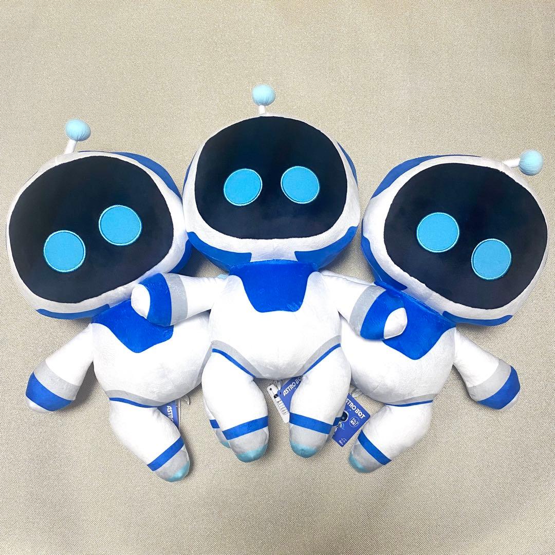 アストロボットBIGぬいぐるみ【ナムコ限定】 3個セット タグ付き 新品