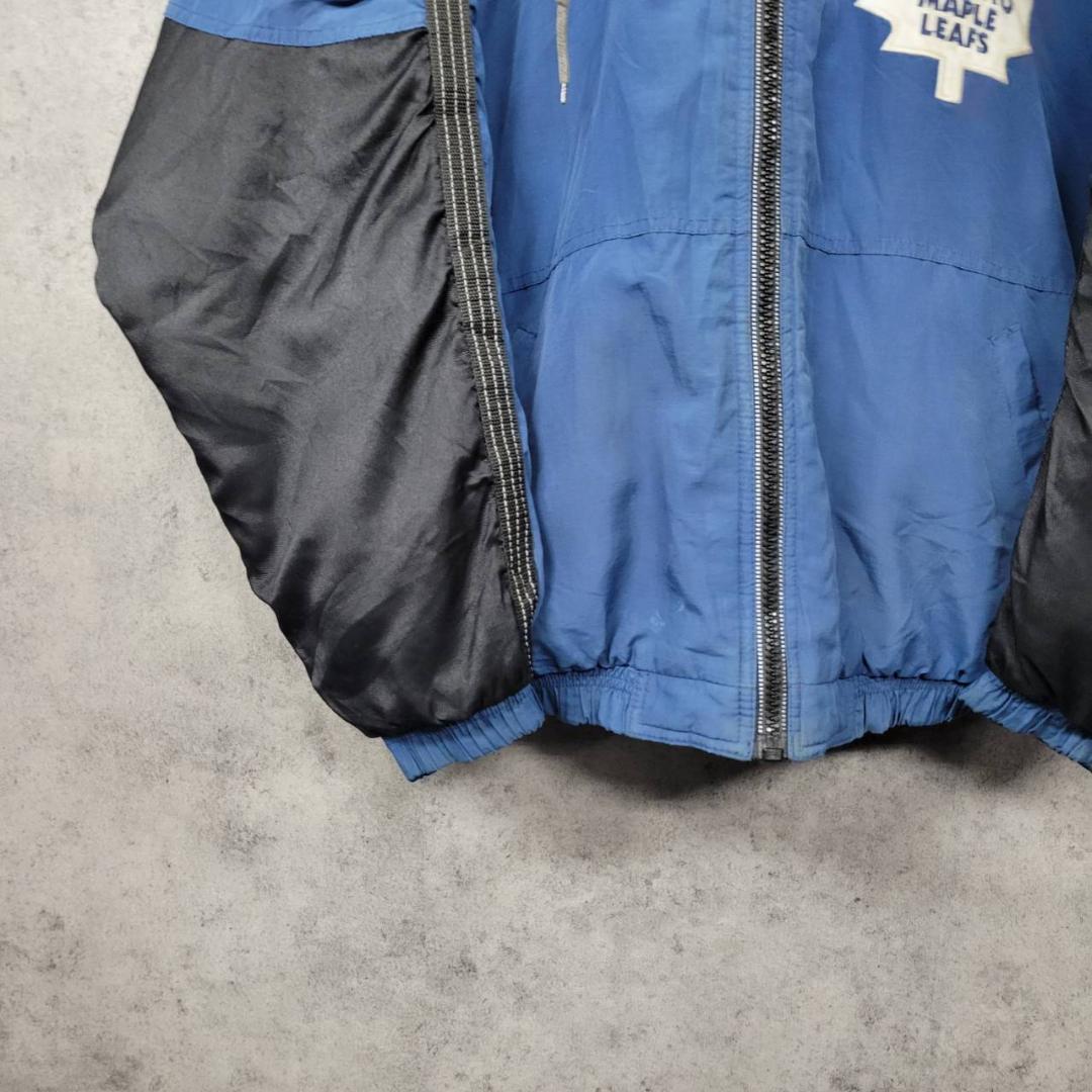 古着 90s スターター NHL トロントメープルリーフス ナイロン