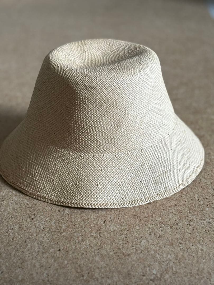 マルニ　ベージュ ラフィア　帽子 楽天市場】【定価70,400円(税込)】MARNI マルニ ロゴとラフィアの