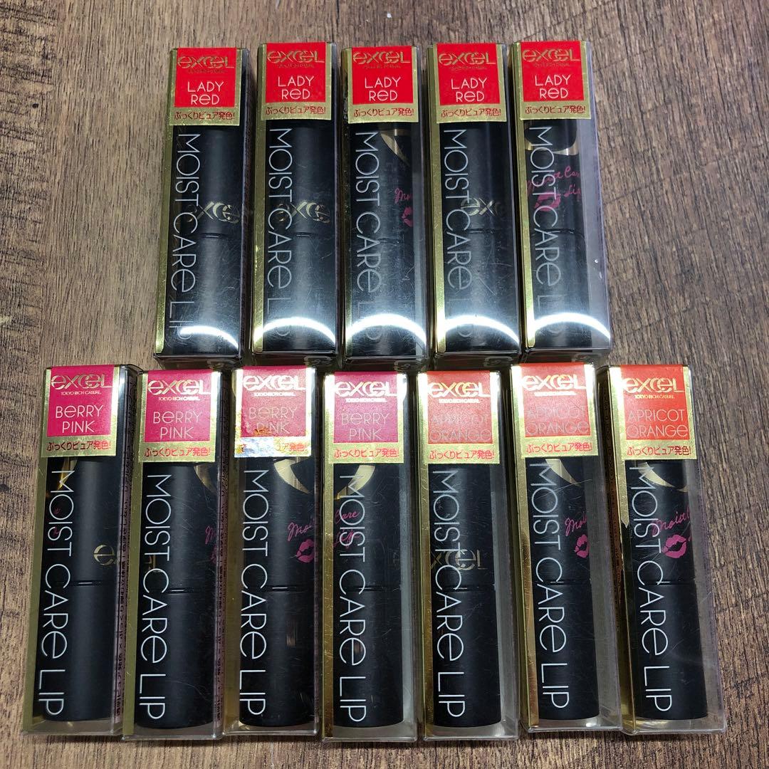 新品未開封 excel モイストケアリップ 3種 12本 モイストケアリップ / excelの口コミ | おすすめ順 | 112件 | LIPS