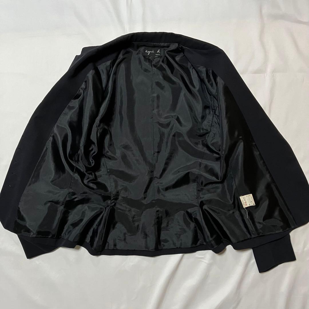 agnes b.アニエスベー ナポレオンぺプラムジャケット 多ボタン