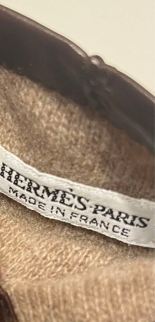 新品タグ付☆エルメス 手袋 グローブ 美品 バックル金具 61/2