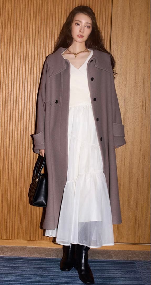 FRAY I.D ウールリバーバルマカンコート - メルカリ