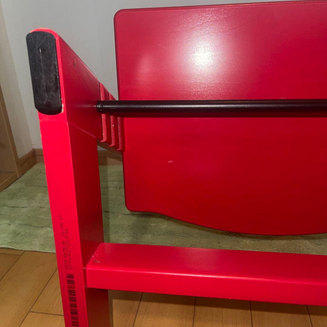 良品】ストッケ トリップトラップ ハイチェア レッド S/N シリアル6