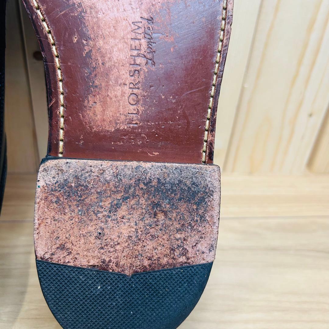 【極美品】FLORSHEIM Limited ウイングチップ 外羽根 7.5D