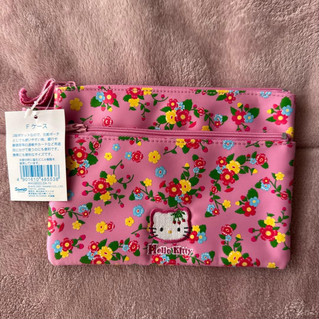 FEILER】【新品未開封】フェイラー ハローキティコラボ 花柄 ポーチ