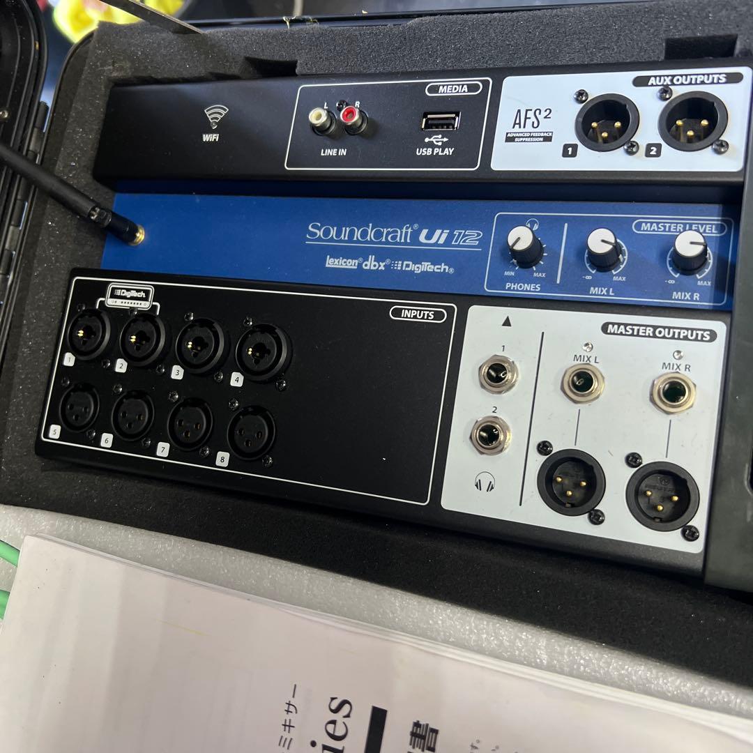 Soundcraft Ui12 デジタルミキサー オマケ多数ケースPC Ui12 | Soundcraft - Professional Audio Mixers | English