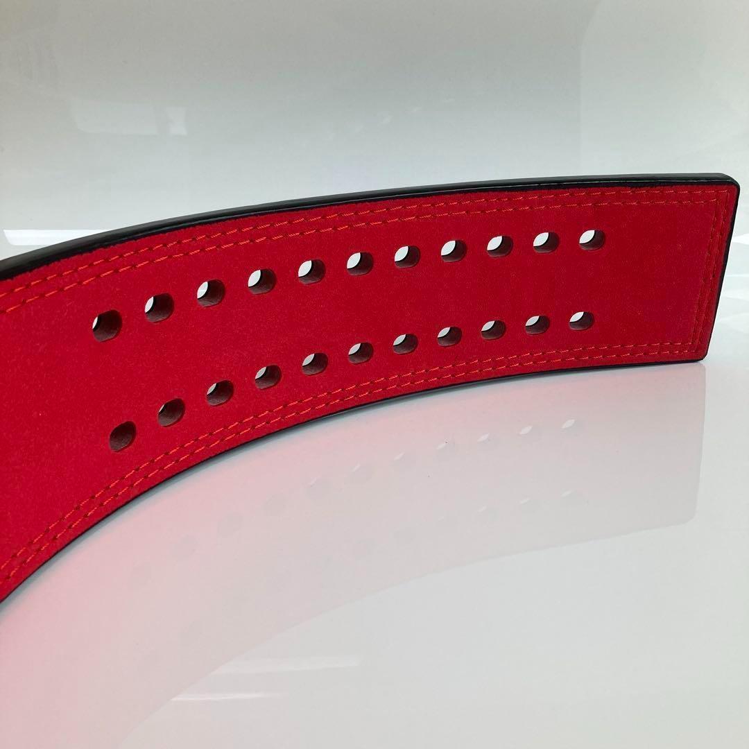 訳あり】パワーリフティングベルト 本革 パワーベルト レバー