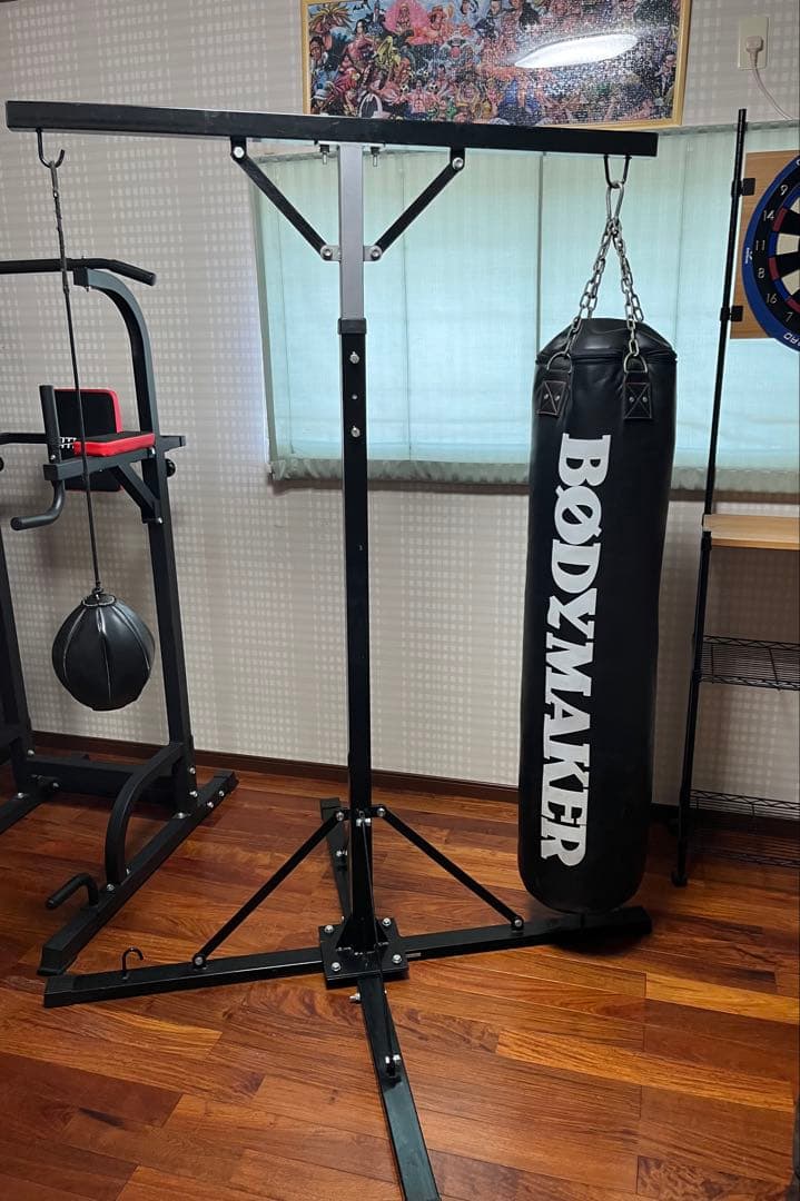サンドバッグ　BODYMAKER 【送料込み】 グラップリングダミーサンドバッグ KB006BK｜BODYMAKER（ボディ