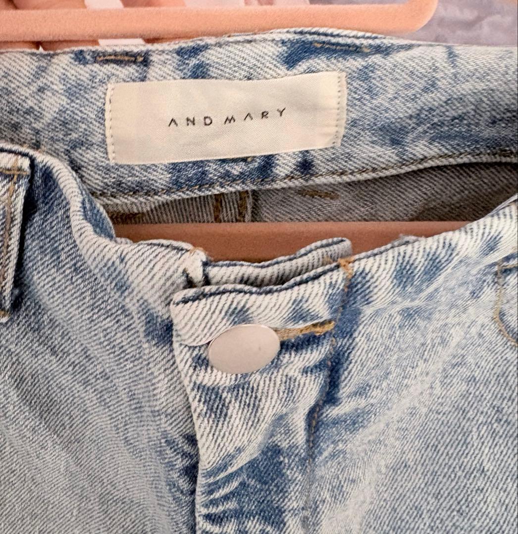 and mary heart hip denim - メルカリ