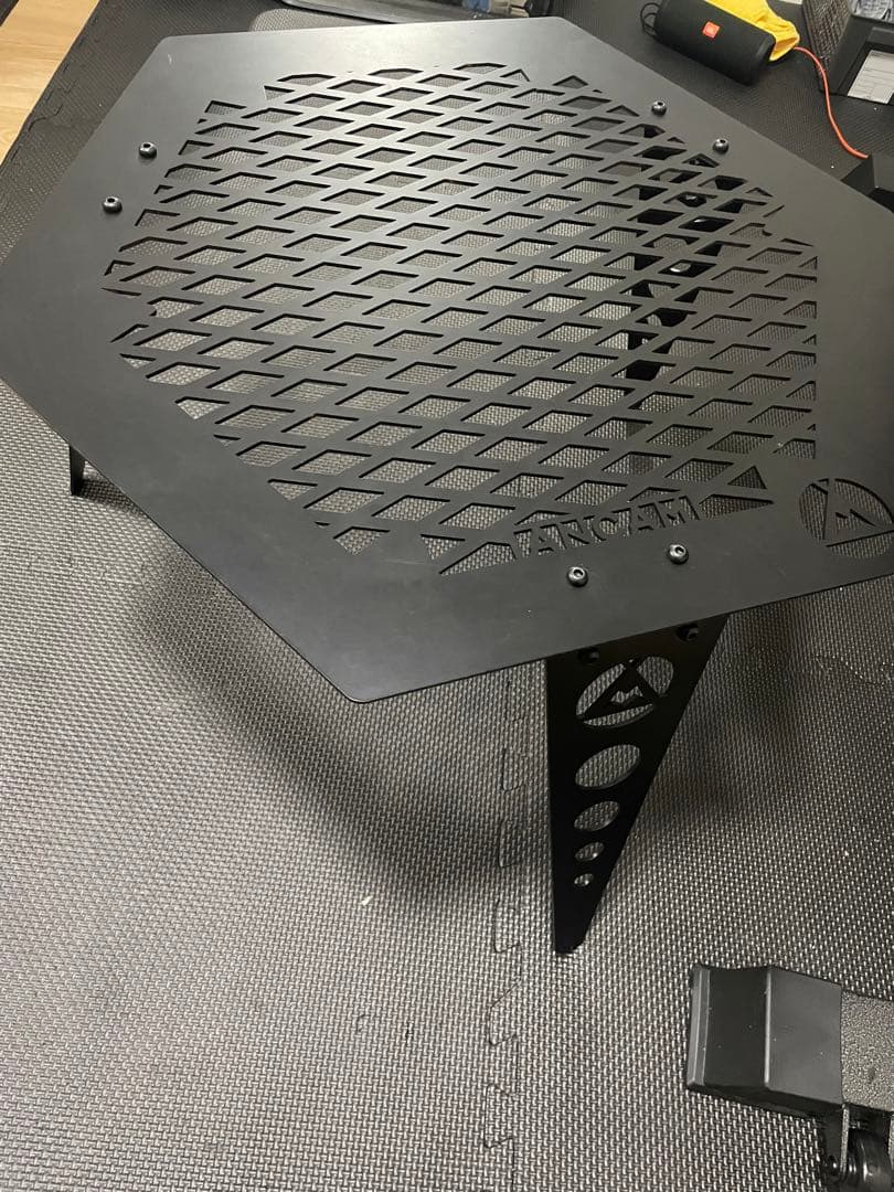 メタヘキテ L 脚長 ANCAM 六角テーブル アイアン アナキャン