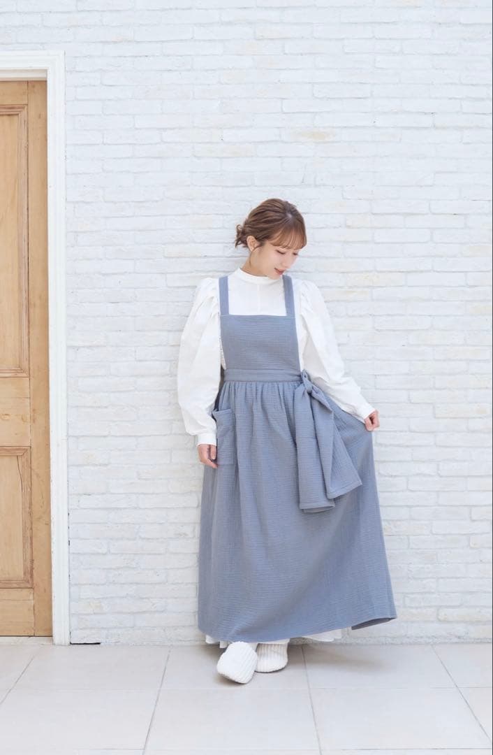 Parsley コットンガーゼエプロン 辻ちゃん 辻希美プロデュースのコットンガーゼエプロンがライフスタイルブランド