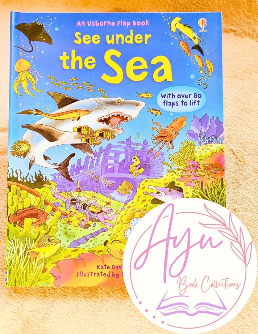 英語絵本 Usborne See under the Sea しかけ絵本 洋書 - メルカリ