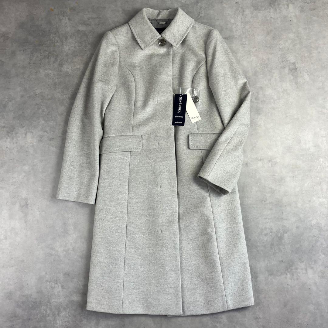 【タグ付き】ニューヨーカー ウールチェスターコート 通勤 通学 フォーマル 楽天市場】ウール コート 長袖 チェスターコート ウール70％ Pコート