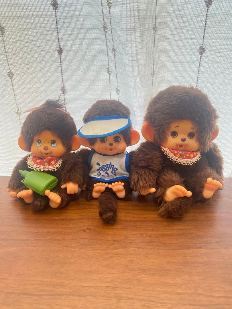 モンチッチ、大助くん人形3体セット　昭和レトロ vintage まごころの人形 大助くん モンチッチ 昭和レトロ 希少 - メルカリ