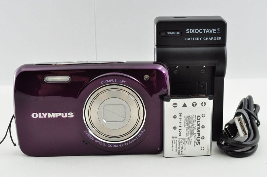 美品 OLYMPUS VH-210 パープル デジカメ - メルカリ