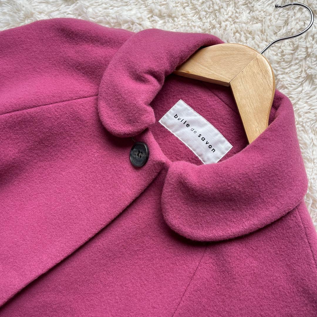 bulle de savon super100 Wool ステンカラーコート - メルカリ