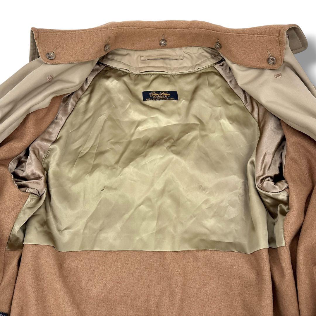 極美品】ブルックスブラザーズ トレンチコート ライナー ダブル ロング