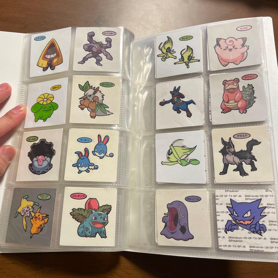 ポケモンデコキャラシール（限定品含む）181枚セット シールホルダー2