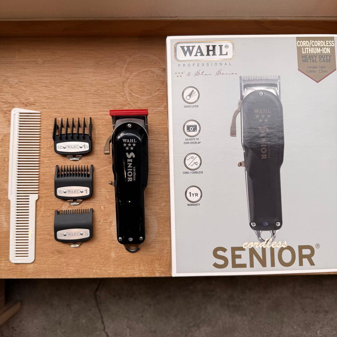 WAHL cordless SENIOR バリカン / 正規品 Amazon.com: Wahl Professional 5 Star Cordless Senior Clipper