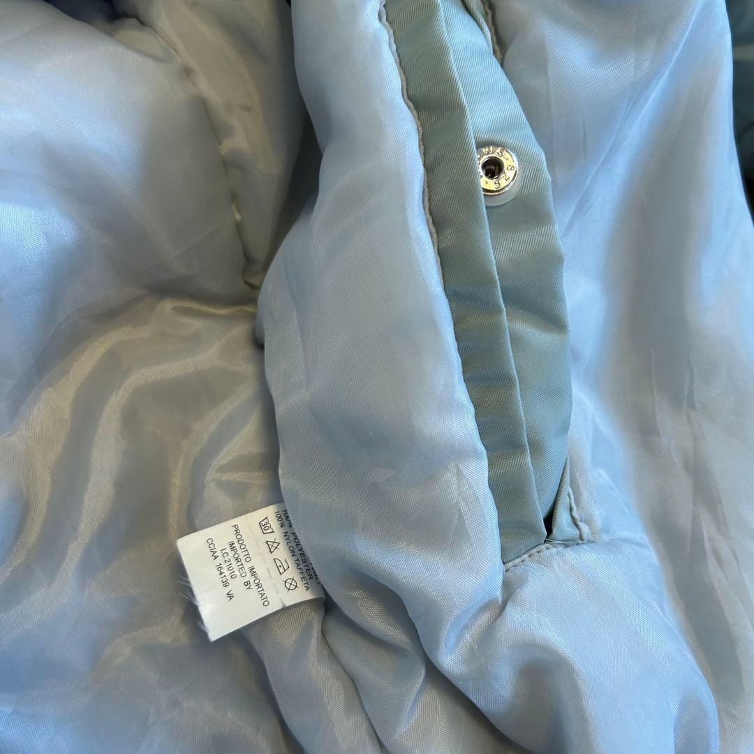 希少】n2b silver far gray flight jacket - メルカリ