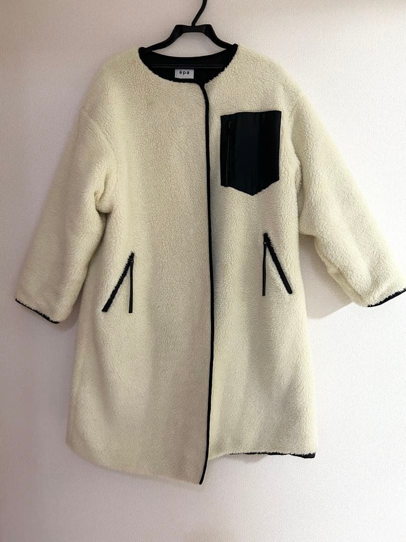 epa リバーシブルキルティングボアコート Sサイズ - メルカリ
