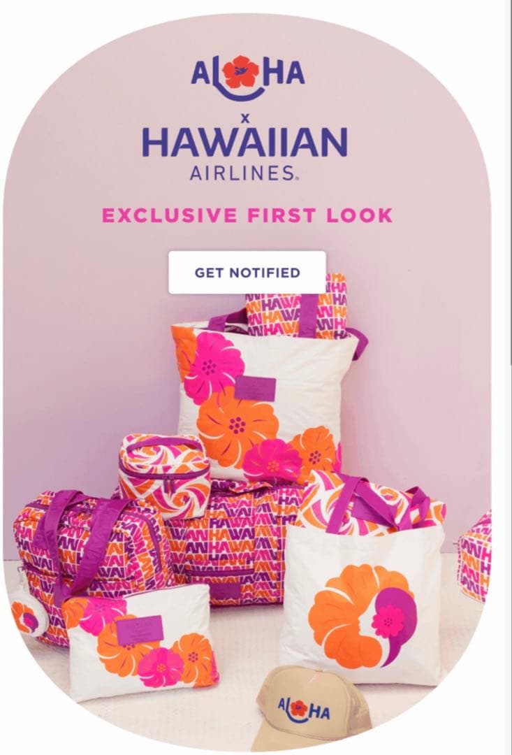 アロハコレクション×ハワイアン航空コラボ ボストンバッグ - メルカリ