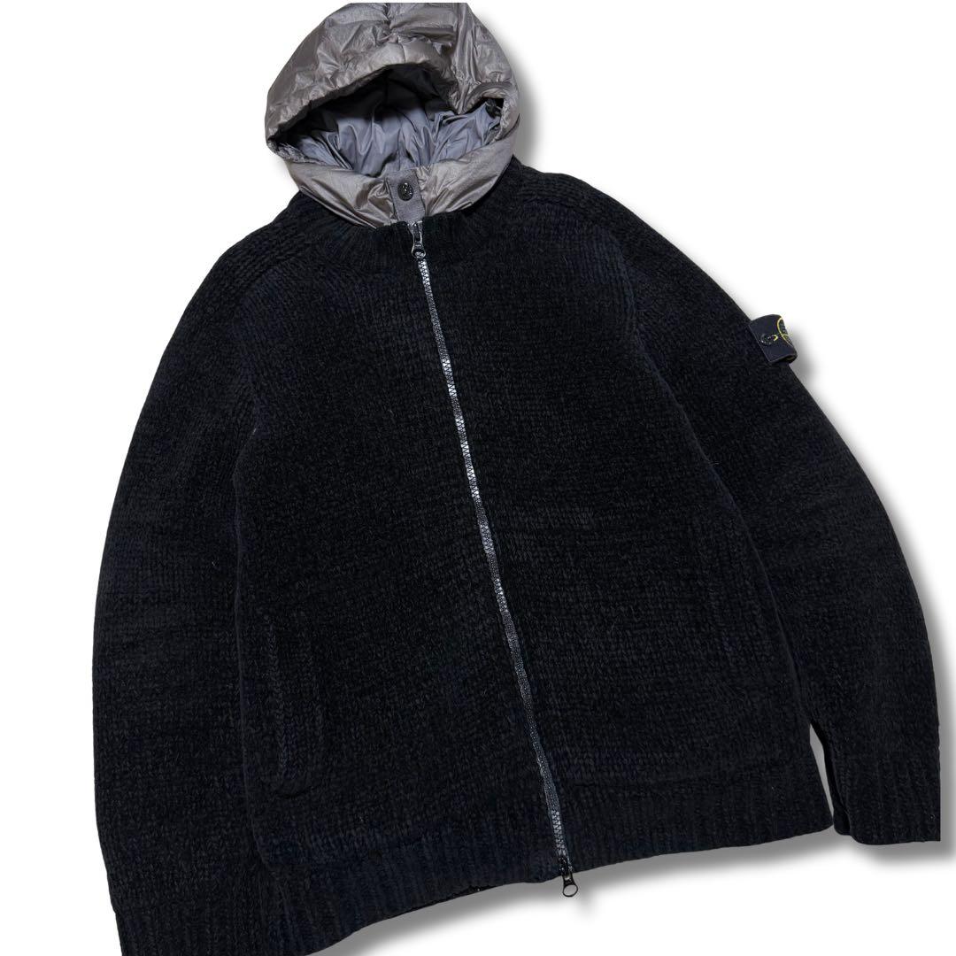 STONE ISLAND ストーンアイランド プレジデントニット S 黒