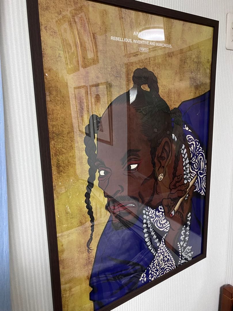 APPLEBUM Snoop Dogg 浮世絵ポスター スヌープ 濱口健 A1 - メルカリ