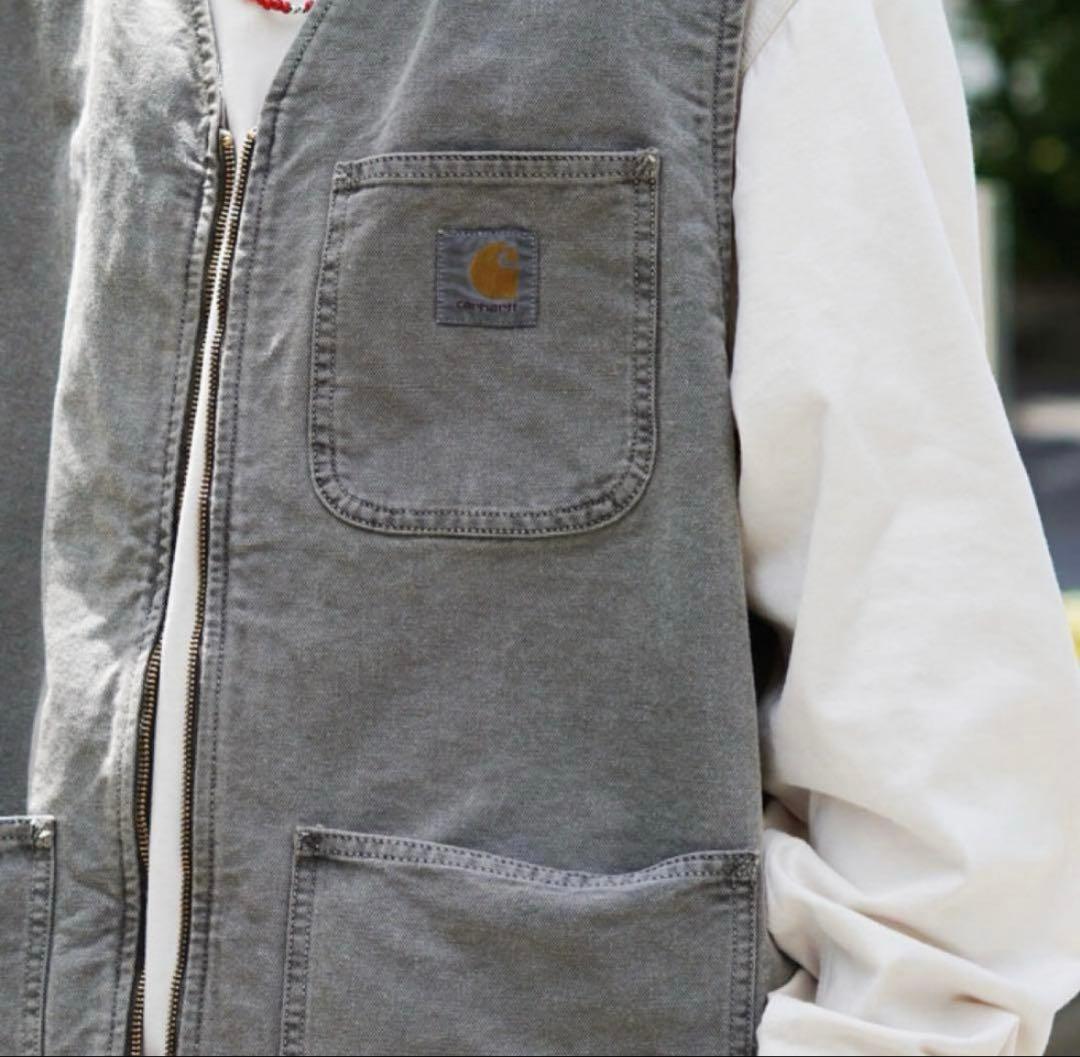 Carhartt wip ARBOR VEST コムドットやまと着用同型