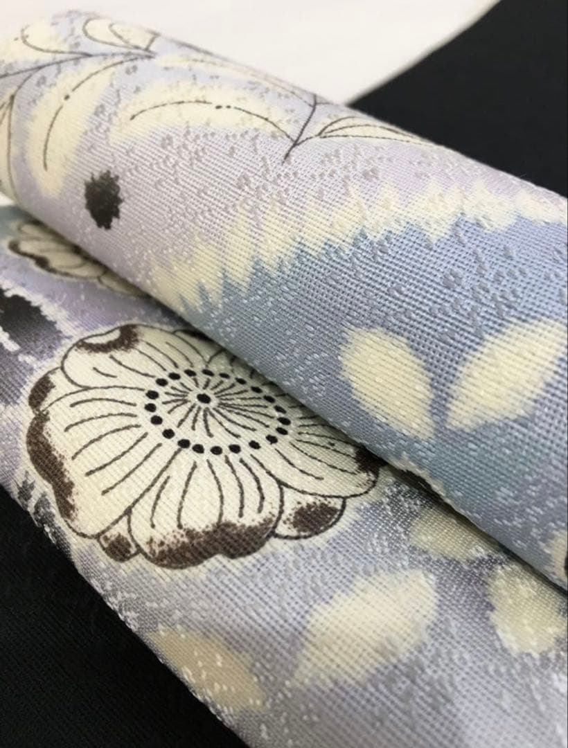 新春破格❗️逸品❗️暈し染め【名古屋帯】 辻ヶ花 地紋 正絹