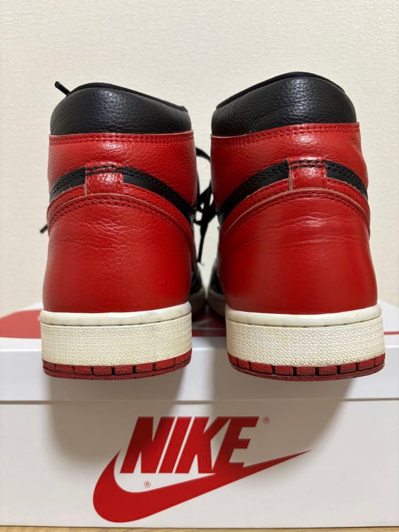 ナイキ エアジョーダン1 レトロハイOG \"ブレッド\" カスタム 28.0cm